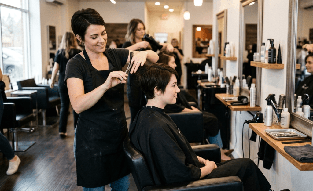 Short Hairdressing