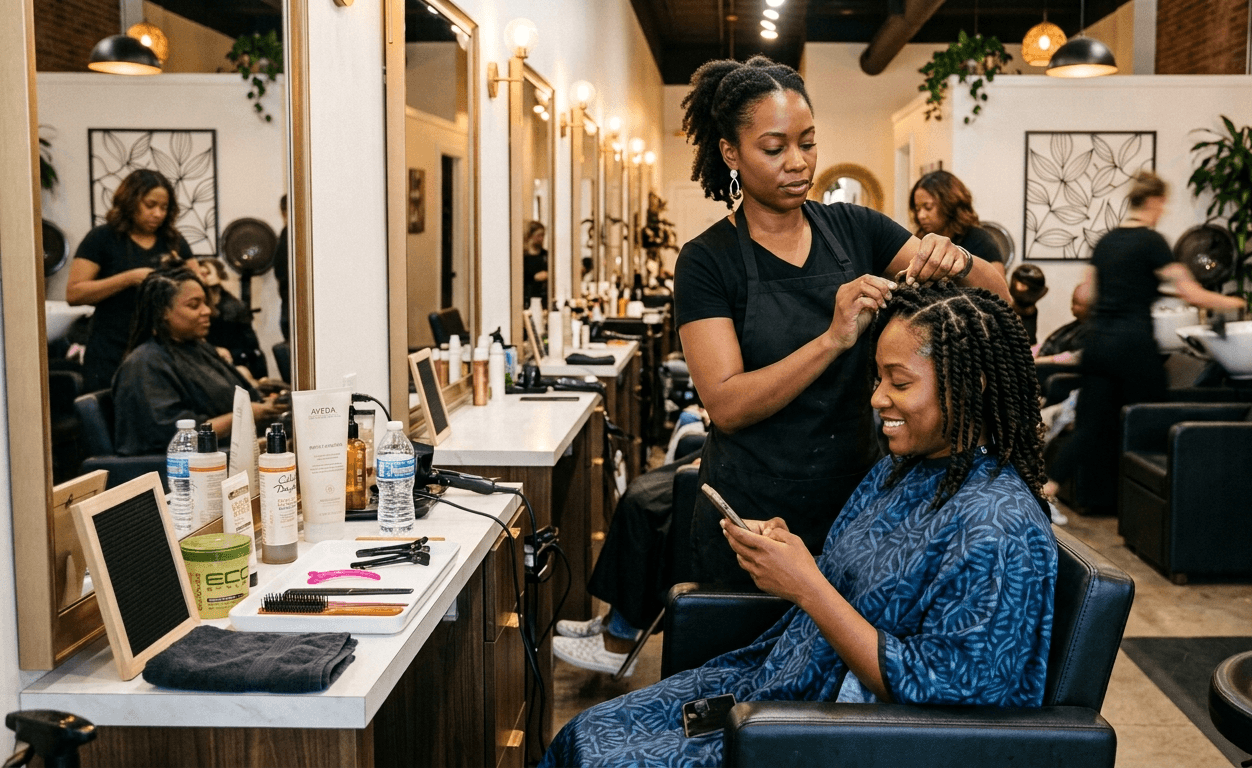 protective styles for relaxed hair growth